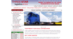 Desktop Screenshot of 3starlogistics.com